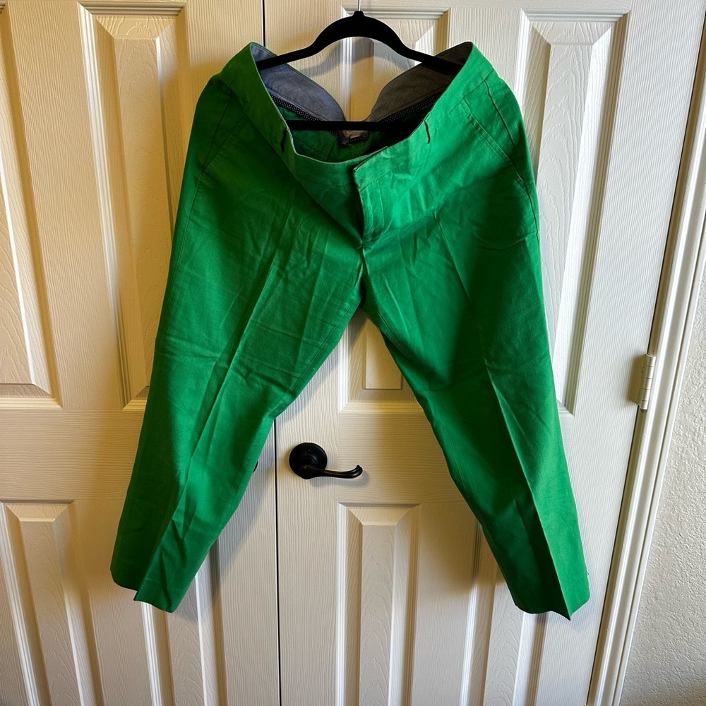 Cropped structured pant by Banana Republic